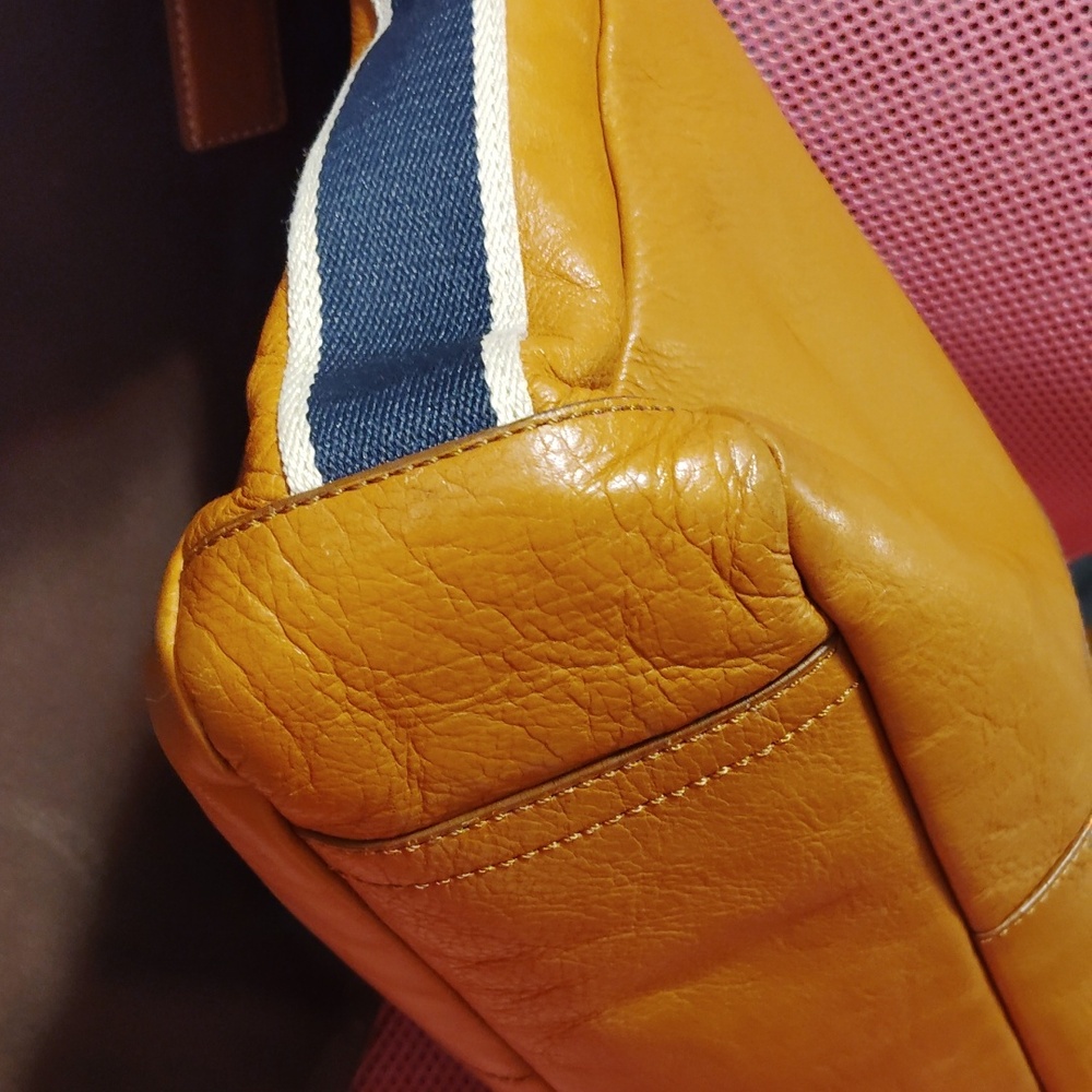 Coach Brown Leather Men's Messenger Bag - Picture 6 of 8